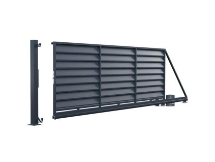 2354 mistral brana posuvna s pohonem sirka 4000 x vyska 1495 mm prava