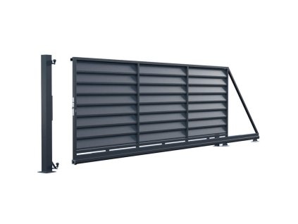 2357 mistral brana posuvna bez pohonu sirka 4000 x vyska 1495 mm prava