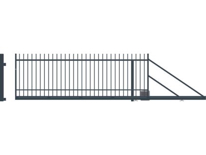 2486 nice posuvna brana sirka 4000 x vyska 1440 mm prava s pohonem