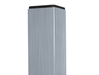 Sloupek zinkovaný 60/60/1,5mm, výška dle výběru, vč.krytky 60x60 (Délka v mm 6000, bez krytky)