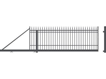 2909 portland brana posuvna leva s pohonem sirka 4000 x vyska 1590 mm