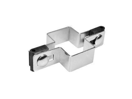 2984 uchyt panelu ke sloupku 60x40 mm prubezny zn