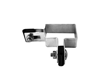 2993 uchyt panelu ke sloupku 60x40 mm rohovy zn