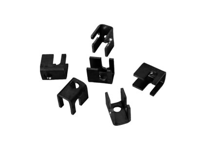 3068 uchyt panelu super ke konstrukci brany pvc cerny