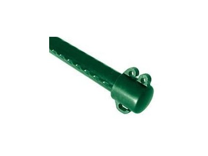3251 sloupek k dekoracnimu pletivu fe pvc zeleny 1200 20