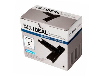 3287 svorka ideal pvc antracit 200 ks