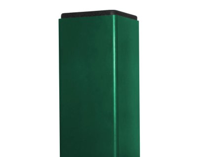 Sloupek 60x40x1,5 x výška dle výběru, Zn + RAL 6005 zelená (Výška v mm 3000 mm)