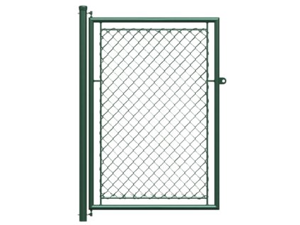 Zahradní branka s okem pro visací zámek š. 1000 mm zelená (Výška v mm 2000)