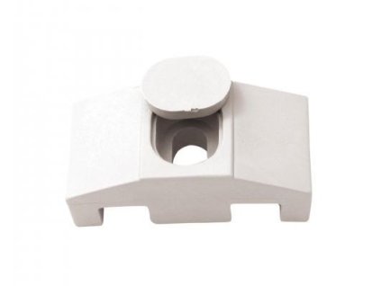 Úchyt panelu Super Strong k jeklovému sloupku 60x60mm (barva: zelená)