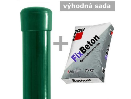 Sada Sloupek DAMIPLAST® 48/1,5/ + FIXBETON 25kg (Délka v mm: 3000)