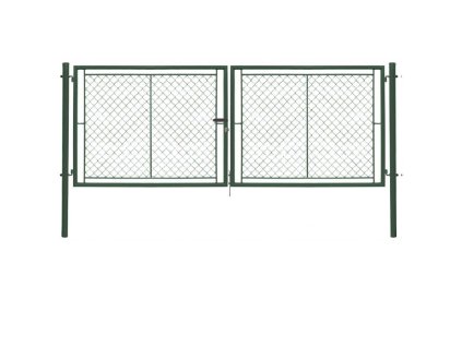 Brána Ideal II šířka 4037mm, čtyřhranné pletivo 55x55mm FAB (Výška v mm 1950 mm)