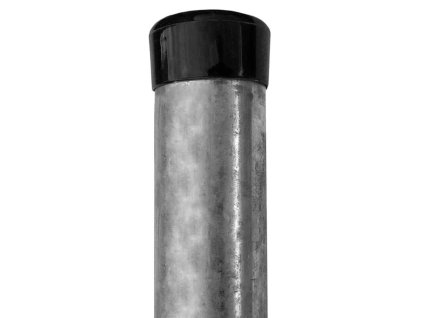Sloupek IDEAL ZN 60/3,0 mm vč. černé čep. (Délka v mm: 3000 mm)