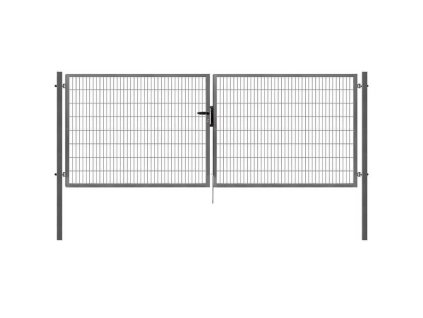 Ideal brána Pilofor Zn š. 4118 x v. dle výběru, se zámkem (Výška v mm 2045 mm)