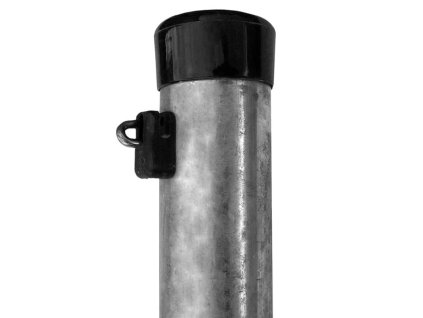 Plotový sloupek IDEAL zinkovaný, držák napínacího drátu, průměr 48/1,5mm (Délka v mm: 3000 mm)