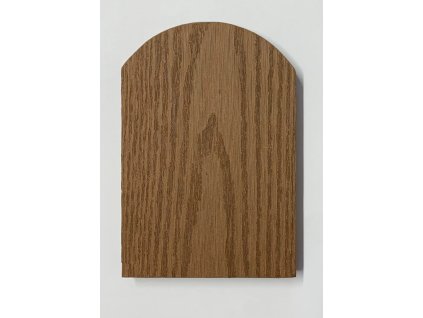 Plotový profil TEAK s půlkulatou hlavou - 90x13mm