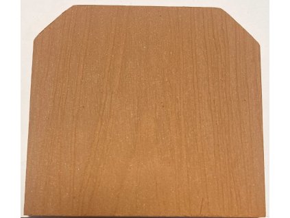 Plotový profil 150x12mm s tříhrannou hlavou odstín Teak