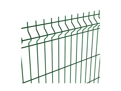 Plotový panel NYLOFOR 3D CLASSIC - zinek+PVC zelený (Výška v mm 2430)