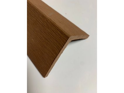 Zakončovací lišta L 55x55mm Teak