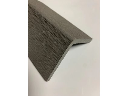Zakončovací lišta L 55x55mm Stone grey