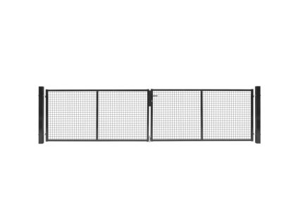 Brána Savan Plus š. 2000+2000mm, příprava na FAB - antracit (Výška branky (mm) 2000.0)