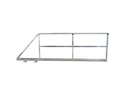 Brána pro vlastní výplň samonosná pravá 4500 mm (VÝŠKA BRÁNY: 2000 mm)