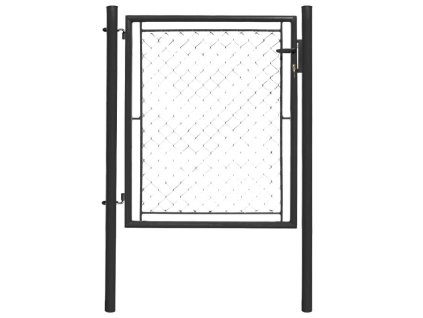 Branka Ideal II šířka 1085mm, čtyřhranné pletivo 55x55mm zámek antracit (Výška v mm 1950 mm)