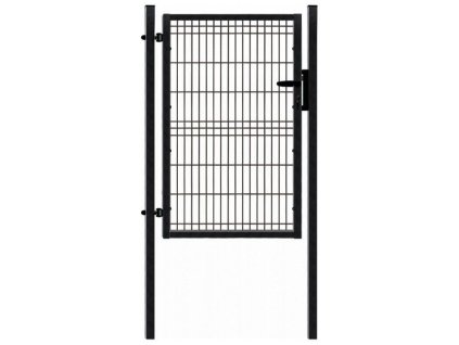 Branka Pilofor šířka 1094mm, svařovaný 3D panel 50x200mm, antracit (Výška v mm 1745 mm)