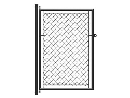 Zahradní branka s okem pro visací zámek š. 1000 mm antracit (Výška v mm 2000)