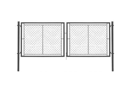 Brána Ideal II šířka 3605mm, čtyřhranné pletivo 55x55mm oko (Výška v mm 1950 mm)