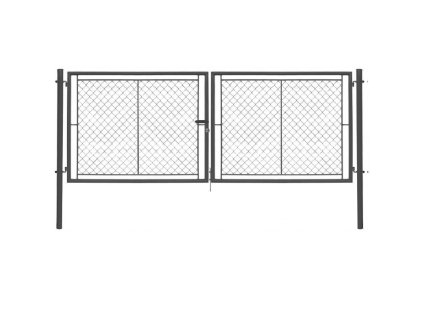 Brána Ideal II šířka 3605mm, čtyřhranné pletivo 55x55mm FAB (Výška v mm 1950 mm)