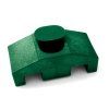 Úchyt panelu Super k jeklovému sloupku 60x60mm (barva: zelená)