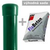 Sada Sloupek DAMIPLAST® 48/1,5/ + FIXBETON 25kg (Délka v mm: 3000)