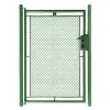 Zahradní branka celovýplet š.1250 mm - příprava na FAB vč. sloupků, ZELENÁ (Výška v mm 2000)