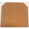 Plotový profil 150x12mm s tříhrannou hlavou odstín Teak