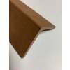 Zakončovací lišta L 55x55mm Teak