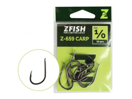 Kaprové háčky s lopatkou a protihrotem Carp Hooks Z-659