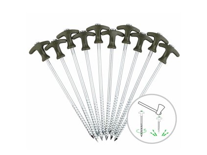 Kolíky k bivaku ZFISH Bivvy Peg Set 20cm 10ks