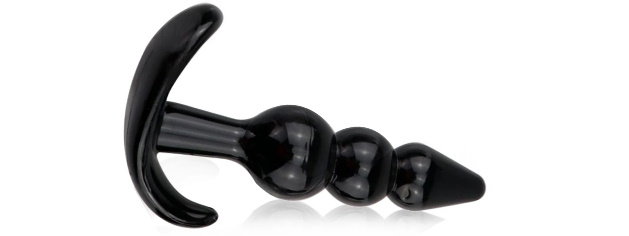 Anální kolík Beads černý