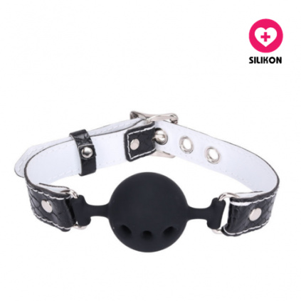Roubík do úst Breathable Silicone Ball Gag