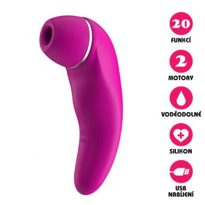 10619 klitoralni vibrator clitoral suction vibe ruzovy