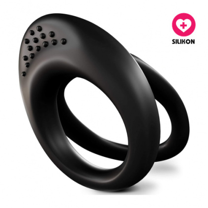 Silikonový erekční kroužek Dual Cock Ring