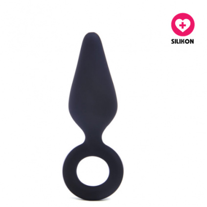 Silikonový anální kolík Medium Ring Plug