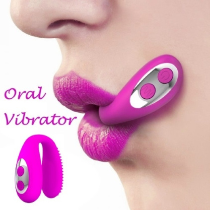 Silikonový orální vibrátor Mabel Blow Job