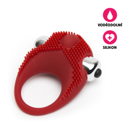 Fronds with Benefits Silicone Vibrating Stimulating Cock Ring