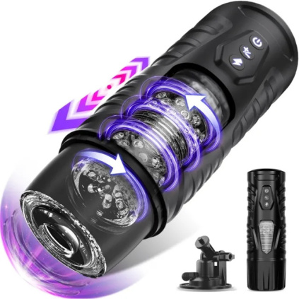 Automatický masturbátor Powerful Rotating & Thrusting Masturbator