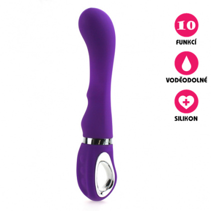 Silikonový vibrátor Naughty Ergonomic G-Spot