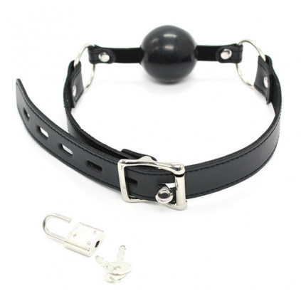 Roubík do úst Locking Ball Gag