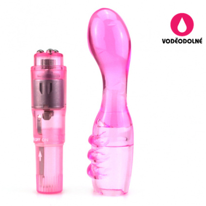 Vibrátor na klitoris Rocket Ticklers růžový