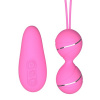 Bezdrátové venušiny kuličky Wireless Love Egg světle růžové