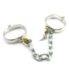 Kovová pouta na ruce Dungeon Iron Cuffs - S size